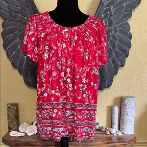 Style & Co Floral shirt Top